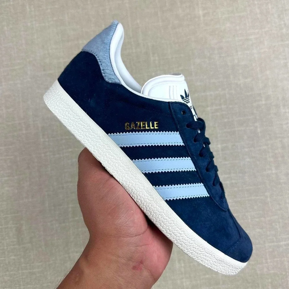 adidas gazelle silver green womens WMNS adidas Gazelle Bold Shoes Clear Sky JQ7776 main image 0